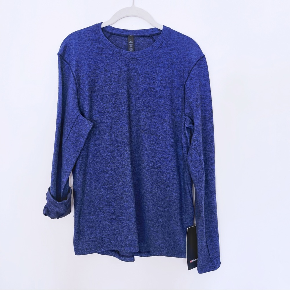 Mens Lululemmon blue Surge Warm Long Sleeve Small